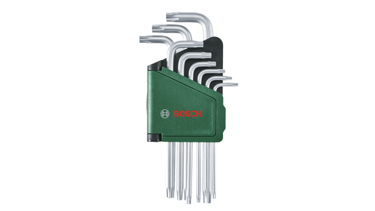BOSCH Torx Alyan Anahtar Takımı 9 Parça (1600A02Z9C)