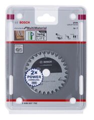 BOSCH 85 mm 30 Diş Multi Material Elmas Daire Testere (Ahşap - Aluminyum için)