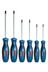 BOSCH Profesyonel 6 Parça Torx Tornavida Takımı (1600A01V09)