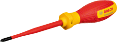 BOSCH Profesyonel İzoleli 1000 Volt PZ1 x 100 mm Yıldız Tornavida (1600A02ND1)