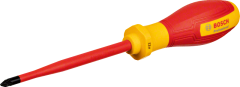 BOSCH Profesyonel İzoleli 1000 Volt PZ2 x 125 mm Yıldız Tornavida (1600A02ND2)