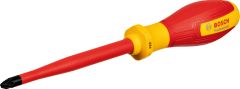 BOSCH Profesyonel İzoleli 1000 Volt Tornavida PZ3 x 125 mm (1600A02ND3)