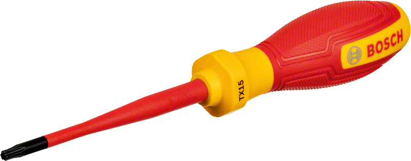 BOSCH Profesyonel İzoleli 1000 Volt  T15 x 75 mm Torx Tornavida (1600A02NC6)