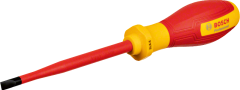 BOSCH Profesyonel İzoleli 1000 Volt 6.5 x 125 mm Düz Tornavida (1600A02NC4)