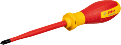 BOSCH Profesyonel İzoleli 1000 Volt PH 2 x 125 mm Yıldız Tornavida (1600A02NB9)