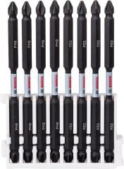BOSCH Impact Control 8 Parça Yıldız Bits Uç Seti 110 mm Boy (Torklu Vidalamalar için)
