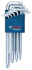 BOSCH Profesyonel Torx Alyan Anahtar Takımı 9 Parça (1600A01TH4)