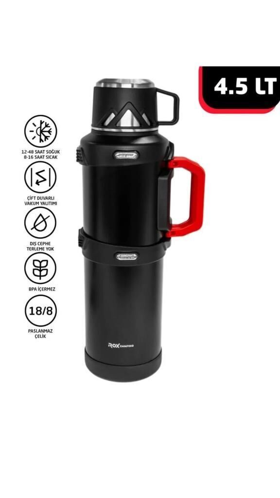 Rox Camping 4.5 LT Kamp Termos