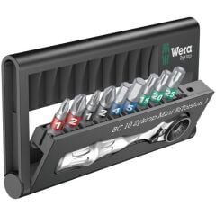 WERA Bit-Check 10 Zyklop Mini Dairesel Uç Seti (05057418001)