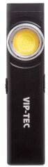 VIPTEC SLIM LITE Şarjlı Cep Fener 500 Lümen  (VT891210)