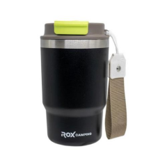 Rox Camping 0193 Pipetli Kahve Termosu 0.48 Lt - Siyah