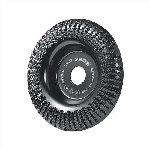 SGS 2280 AHŞAP İŞLEME TAŞLAMA DİSKİ KAVİSLİ  115MM*22,22MM
