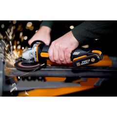 WORX WX800.5 20Volt 4.0 Ah. Li-ion 115mm Profesyonel Şarjlı Avuç Taşlama