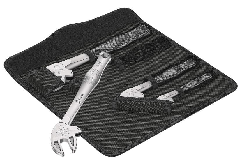 WERA 6004 JOKER Kendinden Ayarlı Otomatik Kurbağacık Seti 4 Parça (05020110001)