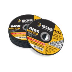 SGS 2150 INOX KESİSCİ 115*1.0*22MM 50 li Paket
