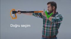 FISKARS X17 Yarma Baltası 600 mm