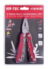 VIPTEC VT875190 Katlanabilir Çok  Amaçlı Çakı