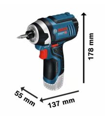 BOSCH GDR 12V-105 Şarjlı Torklu Vidalama 12 Volt 2.0 Ah