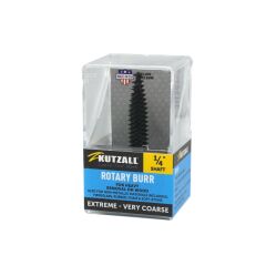 KUTZALL TX-14-C Kalın Diş Konik Çam Tipi Törpü (6.3 mm Sap)