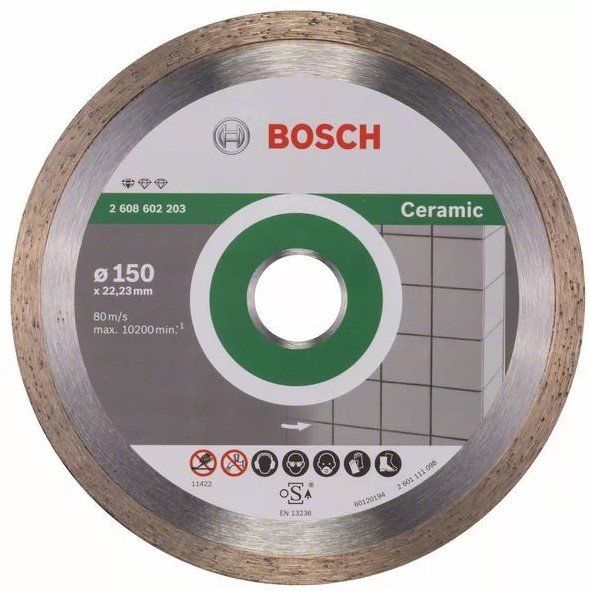 BOSCH Standart For Ceramic Elmas Testere 150 mm