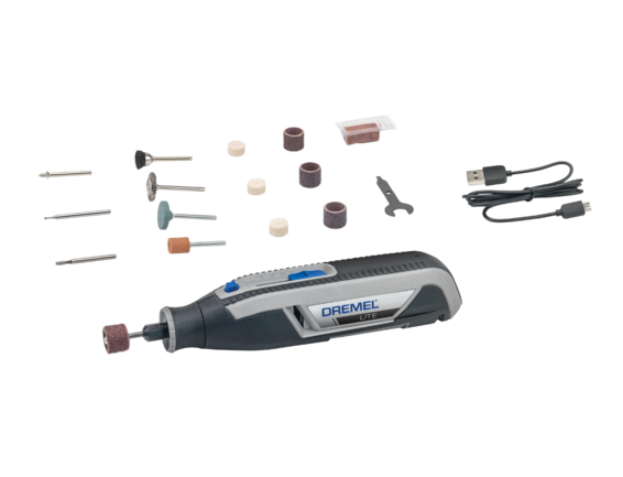 DREMEL 7760 JA Lite Akülü El Motoru 3.6 Volt 15 Parça