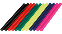 DREMEL GG05 Renkli Mum Silikon 7 mm (12 Adet)