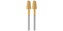 DREMEL MAX 117DM Oval Tip Freze Ucu 6.5 mm Titanyum Kaplı (26150117DM)