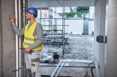 BOSCH GLL 2-15 G Çapraz Çizgili Yeşil Lazer Terazi Plastik Çantalı