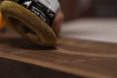 KUTZALL DW412O230 İnce Diş Çanak Törpü 115 mm (Taşlama İçin)