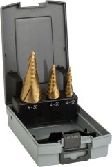 BOSCH 4-30 mm HSS-TiN Kademeli Matkap Ucu Seti 3 Parça (2608587432)