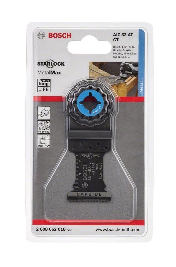 BOSCH AIZ 32 AT Metal İçin Daldırmalı Raspa Bıçağı (2608664473)