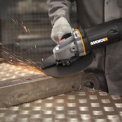 Worx WX709 2350Watt 230mm Profesyonel Dönebilir Tutma Kollu Büyük Taşlama