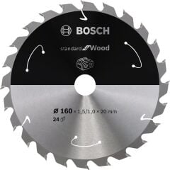 BOSCH 160x20x1,5 mm 24 Diş Ahşap Elmas Daire Testere Bıçağı