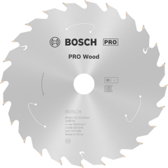 BOSCH 160x20x1,5 mm 24 Diş Ahşap Elmas Daire Testere Bıçağı