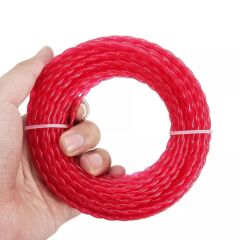 WORX WA0209 WG185E/WG186E İçin 2.4mm 20 Metre (5x 4m) PRO-GRADE Spiral Burgulu Yedek Misina