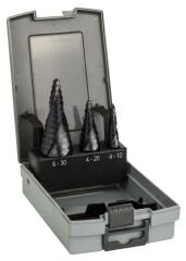 BOSCH 4-30 mm HSS-AITiN Kademeli Matkap Ucu Seti 3 Parça (2608588069)