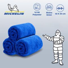 Michelin MC35033 40X30cm Süper Emici Mikrofiber Havlu, 3 Adet