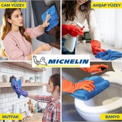 Michelin MC35035 40X30cm Süper Emici Mikrofiber Havlu, 5 Adet
