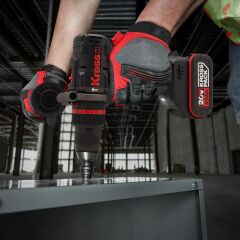 Kress KUC33.91 20Volt 95Nm Kömürsüz Profesyonel Şarjlı Darbeli Matkap (Akü Dahil Değildir)