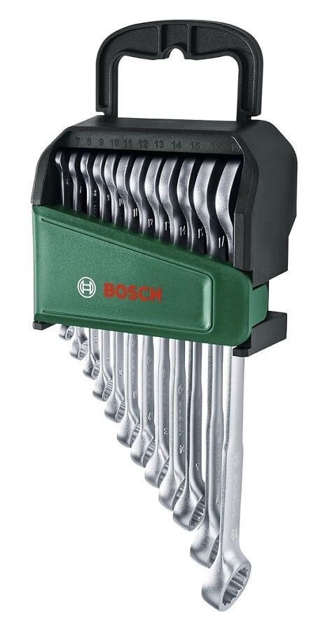 BOSCH 12 Parça Kombine Anahtar Takımı 6-19 mm (1600A02Z9D)