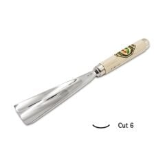 Kirschen Two Cherries Tyrolise Düz Oluklu Iskarpela 50 mm (Cut6 - 3196050)