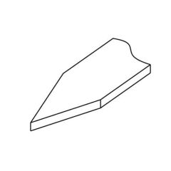 NAREX 818203 Ayırma Ağız Ahşap Torna Bıçağı 18x150 mm