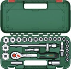 BOSCH 25 Parça 1/2'' Lokma Takımı (1600A02Z9F)