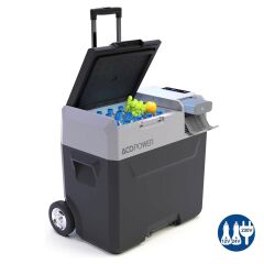 Acopower PX50 12/24/220Volt 50Litre Kompresörlü Tekerlekli Outdoor Oto Buzdolabı (Akü Dahil Değildir)