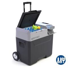 Acopower PX50 12/24/220Volt 50Litre Kompresörlü Tekerlekli Outdoor Oto Buzdolabı (Akü Dahil Değildir)