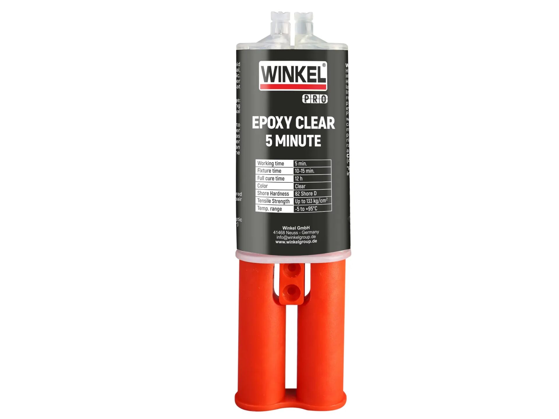 WINKEL 20065 PRO 5 MINUTE Clear Çift Kompenantlı Epoksi 25 GR.