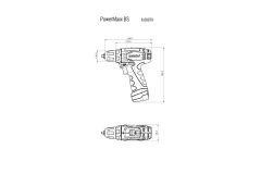 METABO POWERMAXX BS 12 Volt 2,0 Amper Bez Çantalı Tek Akülü Matkap