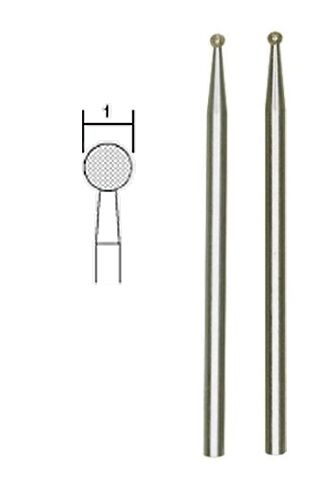 PROXXON 1,0 mm Cam-Seramik-Taş İşleme İçin Elmas Gravür Ucu 2,4 mm Saplı (28212)