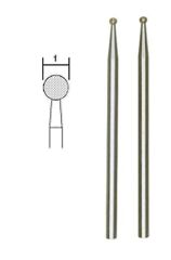 PROXXON 1,0 mm Cam-Seramik-Taş İşleme İçin Elmas Gravür Ucu 2,4 mm Saplı (28212)