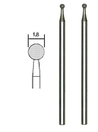 PROXXON 1,8 mm Cam-Seramik-Taş İşleme İçin Elmas Gravür Ucu 2,4 mm Saplı (28222)